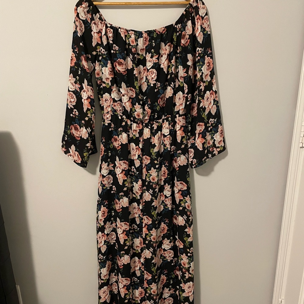 Altard State floral off the shoulder  dress size Medium